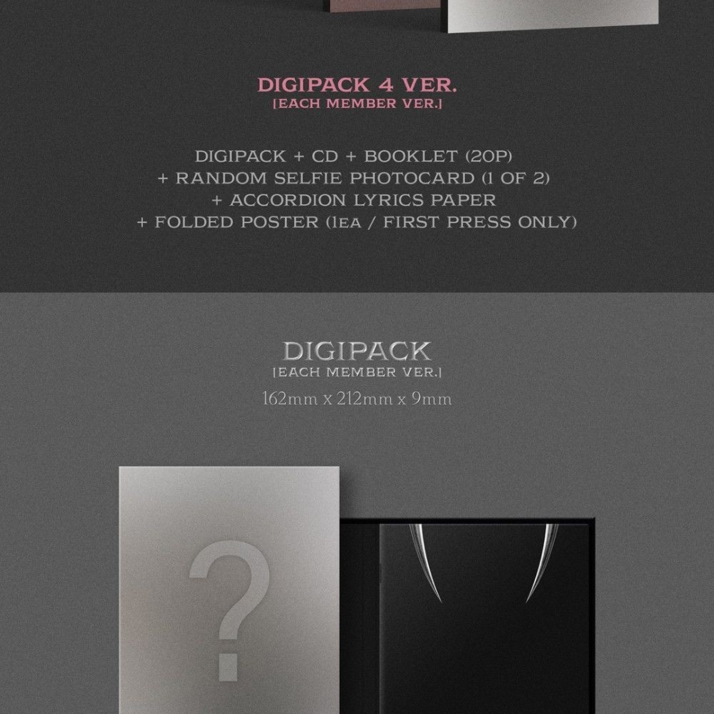 BLACKPINK - 2nd Album 'BORN PINK' (DIGIPACK ver.) album — detail 2 of 11