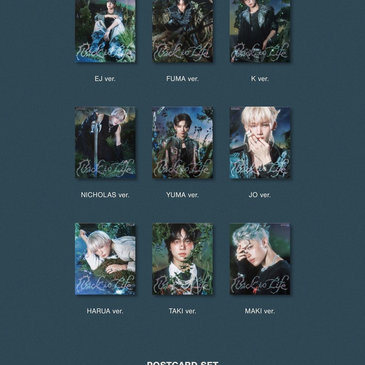 &TEAM - KR 1st Mini Album 'Back to Life' (ROAR ver.) album — detail 2 of 7