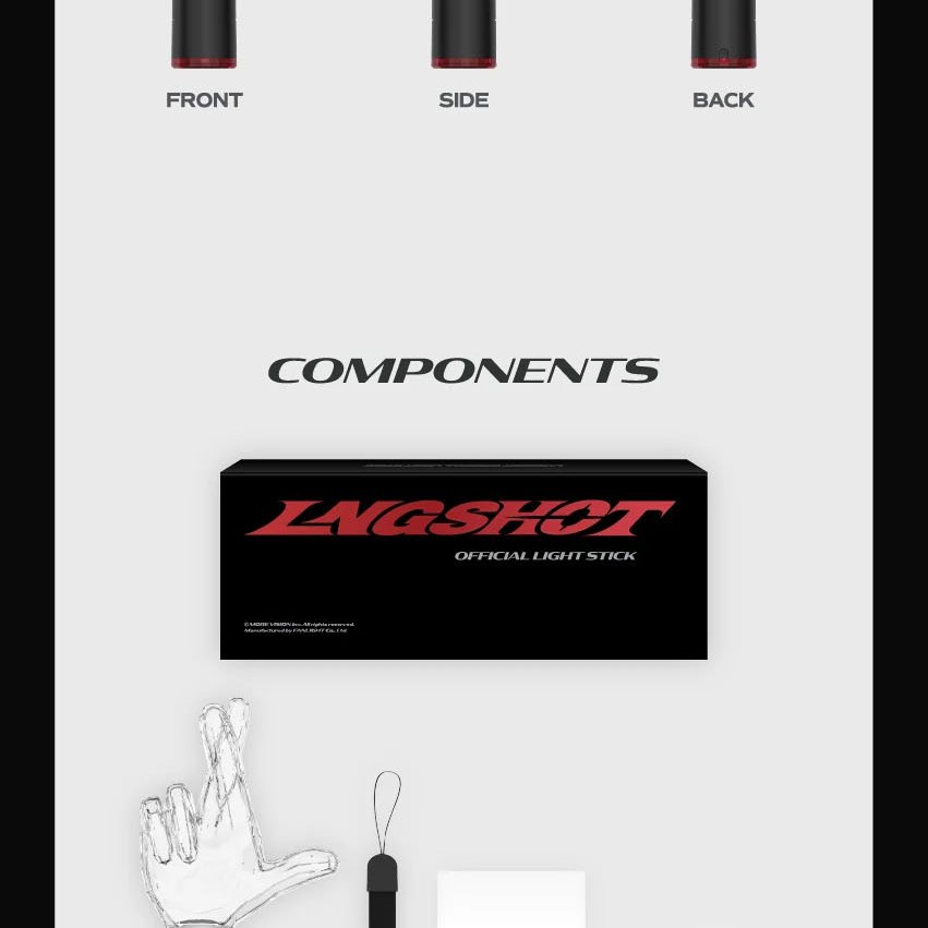 LNGSHOT - OFFICIAL LIGHTSTICK light stick — detail 4 of 8