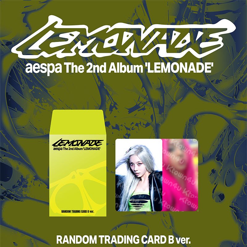 AESPA - LEMONADE MD TRADING CARD B VER merchandise — detail 1 of 3